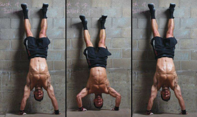 crossfit Handstand Push-Up